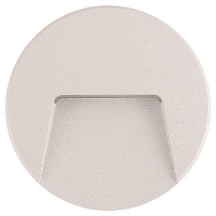 Φωτιστικό Τοίχου SLIM LED 3W IP65 230V 3000K Φ135mm Λευκό PRO Arte Illumina