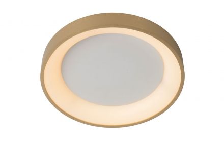 VIDAL - Flush Φωτιστικό Οροφής - Ø 28 cm - LED Dim. - 1x20W 2700K - Matt Gold / Brass