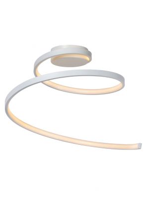 MAXENCE - Flush Φωτιστικό Οροφής - Ø 46 cm - LED Dim. - 1x24W 3000K - 3 StepDim - White