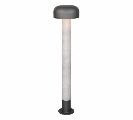 Trio Lighting Φωτιστικό Κολώνα 1xE27 FRASER Concrete Look Αλουμίνιο