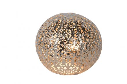 PAOLO - Επιτραπέζιο Φωτιστικό - Ø 14,5 cm - 1xG9 - Silver