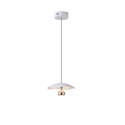 Κρεμαστό Φωτιστικό Αλουμίνιο LED 8W 400Lm 3000Κ - Χρυσό - ENIGMA