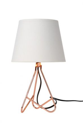 GITTA - Επιτραπέζιο Φωτιστικό - Ø 17 cm - 1xE14 - Copper