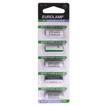 Μπαταρια Αλκαλικη 12V 23A 5Pcs