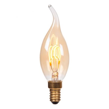 CT35 Λάμπα Filament Ø3,5cm E14 3W 2200K Amber