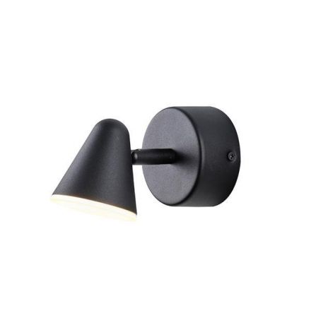 Απλίκα Τοίχου 5W 350lm 3000K - Μαύρο - CAMPANELLE