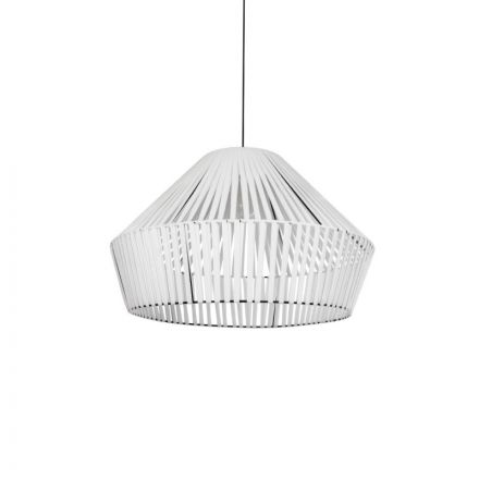 NUI 205-0064 Κρεμαστό Φωτιστικό Boho 1xE27 Λευκό
