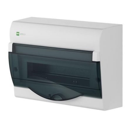 Πίνακας Εξωτερικός Πλαστικός GREEN 1x12+2 IP40 (PE+N)