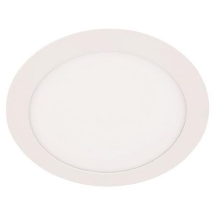 Φωτιστικό Χωνευτό LED Slim Φ170 12W 4000K Λευκο Plus