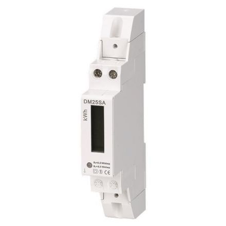 Μετρητης Ράγας Ψηφιακος Μονοφασικος Στενος 30A
