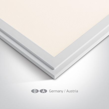 Τετράγωνο Χωνευτό LED Panel 60x60 40W 3000K Αλουμίνιο Λευκό IP20 50148AU