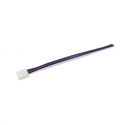 ACA Καλώδιο Τροφοδοσίας Για 12mm RGBW 5050 Ταινία LED