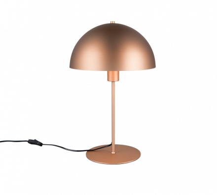 Trio Lighting Επιτραπέζιο Φωτιστικό 1xE14 NOLA Coffee Μέταλλο 30cm