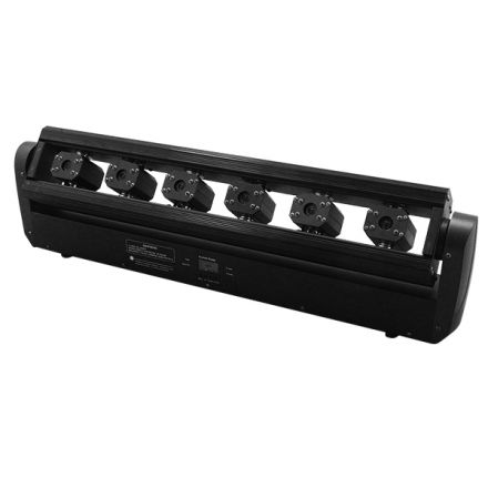 Επαγγελματική Μπάρα Laser με 6x60mw/532nm Κεφαλές 230V 3° DMX512 - Πράσινο 
