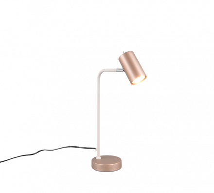 Trio Lighting Επιτραπέζιο Φωτιστικό 1xGU10 MARLEY Coffee Μέταλλο