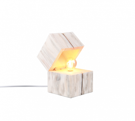 Trio Lighting Επιτραπέζιο Φωτιστικό LED E14 2W TREASURE Λευκό