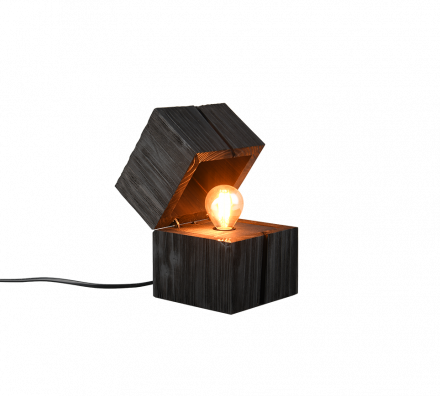 Trio Lighting Επιτραπέζιο Φωτιστικό LED E14 2W TREASURE Μαύρο