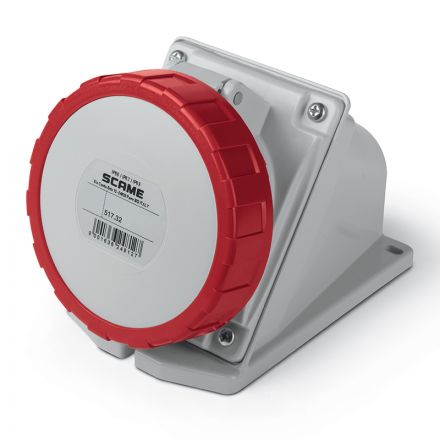 Πρίζα Επίχοιτη Θηλυκη 3P+E 32A 3h 380-415V 50/60Hz
