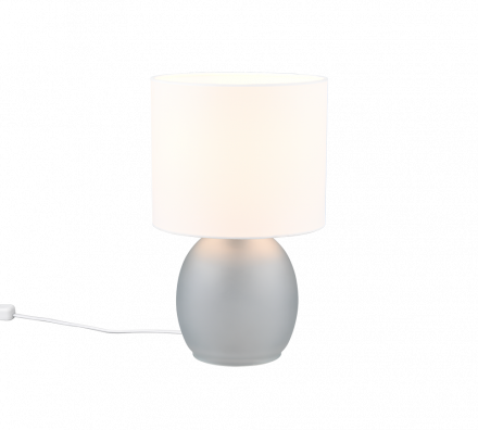Trio Lighting Επιτραπέζιο Φωτιστικό LED 1xE14 VELA Γκρι