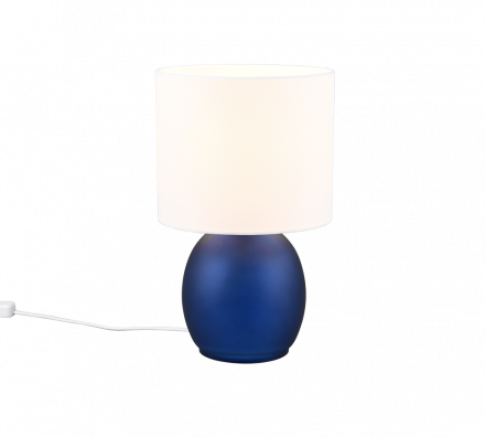 Trio Lighting Επιτραπέζιο Φωτιστικό LED 1xE14 VELA Μπλε