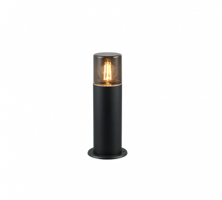 Trio Lighting Φωτιστικό Κήπου LED 1xE27 HOOSIC Μαύρο Ματ IP44 30cm