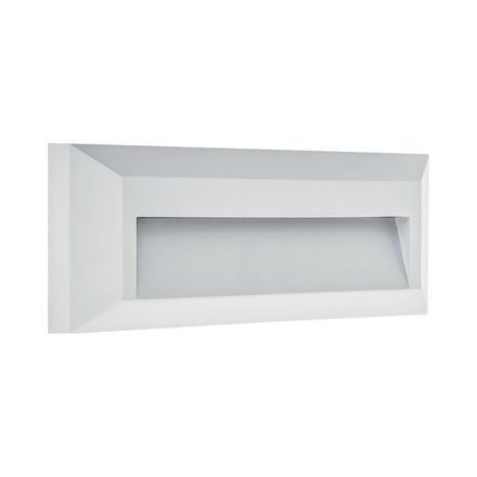 Απλίκα Τοίχου LED SLIM 2W IP65 220-240V 3CCT 230X80X27mm Λευκό PRO