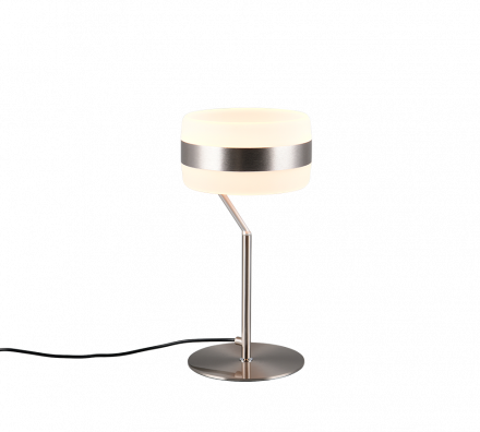 Trio Lighting Επιτραπέζιο Φωτιστικό LED 8W CCT DIOS Nickel Mat