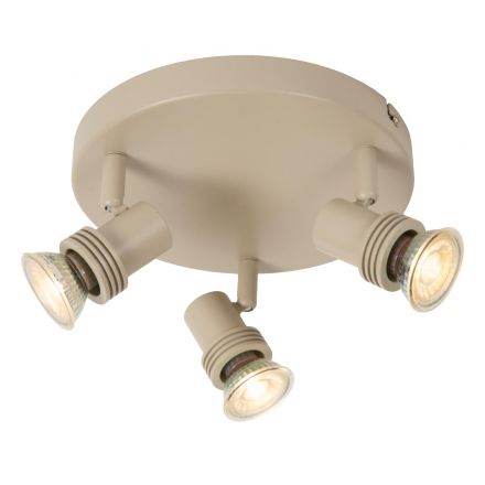 KIANTI Spot Οροφής Ø21cm 3xGU10 Taupe