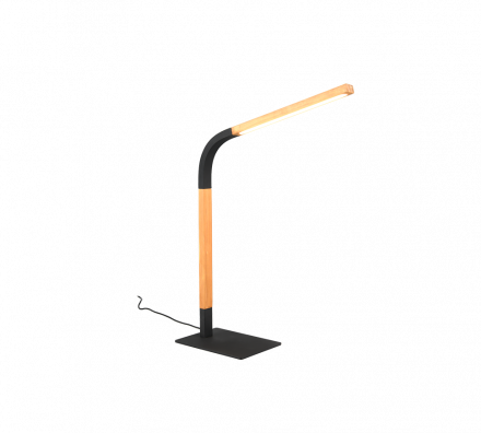 Trio Lighting Επιτραπέζιο Φωτιστικό LED 7W NORRIS Μαύρο Ματ