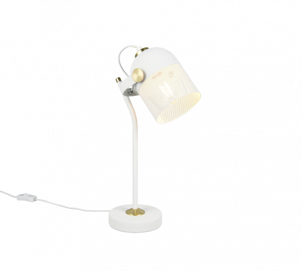 Trio Lighting Επιτραπέζιο Φωτιστικό 1xE27 MIXA Λευκό Ματ Μέταλλο