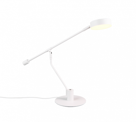 Trio Lighting Επιτραπέζιο Φωτιστικό LED 6W MANDURO Λευκό Ματ Μέταλλο