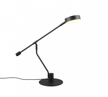 Trio Lighting Επιτραπέζιο Φωτιστικό LED 6W MANDURO Μαύρο Ματ Μέταλλο