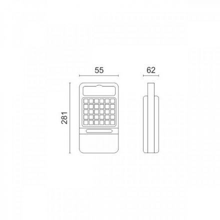 Φωτιστικό Ασφαλείας LED 7.5W 6000K 5495