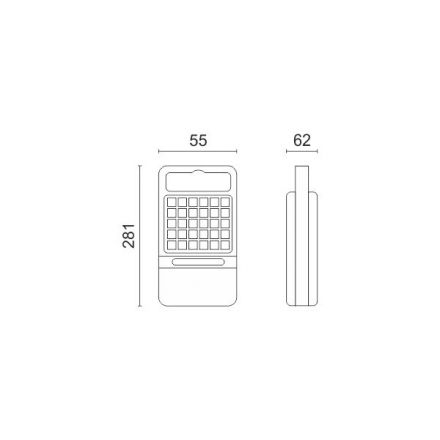 Φωτιστικό Ασφαλείας LED 7.5W 6000K 5495
