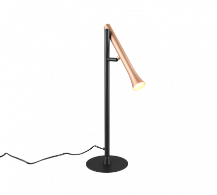 Trio Lighting Επιτραπέζιο Φωτιστικό 3W FIATO Μέταλλο Coffee/Μαύρο/Taupe