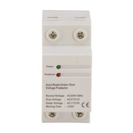 Επιτηρητης Τασης Μονοφασικος 40Α 2P 175-275V