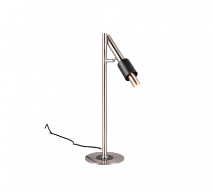 Trio Lighting Επιτραπέζιο Φωτιστικό LED 4.5W CCT IKARIS Μαύρο-Nickel Mat