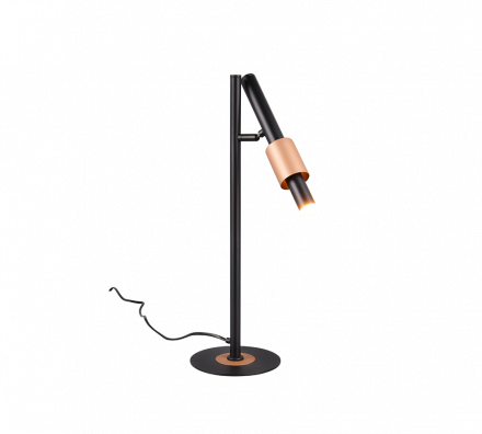 Trio Lighting Επιτραπέζιο Φωτιστικό LED 4.5W CCT IKARIS Μαύρο-Coffee