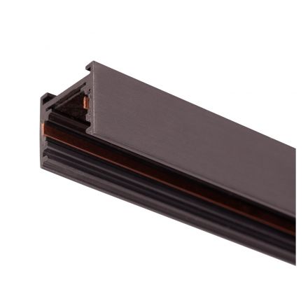 Premium LINIAL Ράγα 1m Satin Gun Metal