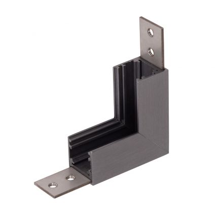 Premium LINIAL Σύνδεσμος Γωνίας Κάθετος Satin Gun Metal