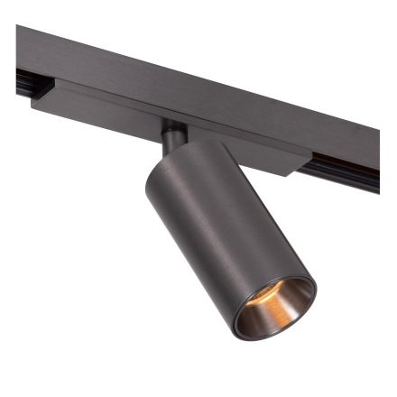 Μονό Spot Ράγας LED 8W 2700K-4000K 1-Phase LINIAL BIX Satin Gun Metal