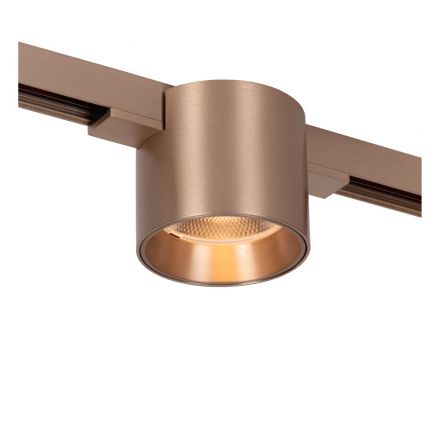 Φωτιστικό Ράγας LED 8W 2700K-4000K LINIAL LUX 1-Phase Σαμπανί
