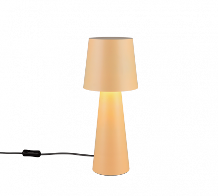 Trio Lighting Επιτραπέζιο Φωτιστικό 1xE27 NUBIAN Fawn Μέταλλο