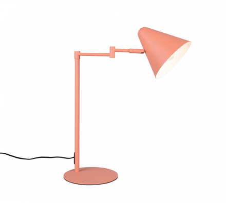 Trio Lighting Επιτραπέζιο Φωτιστικό 1xE14 COSIMA Βερικοκί Μέταλλο