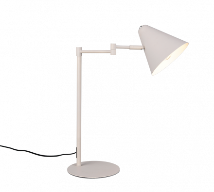 Trio Lighting Επιτραπέζιο Φωτιστικό 1xE14 COSIMA Γκρι Μέταλλο