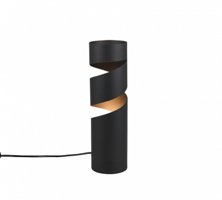 Trio Lighting Επιτραπέζιο Φωτιστικό 1xGU10 STREAM Μέταλλο Μαύρο Ματ