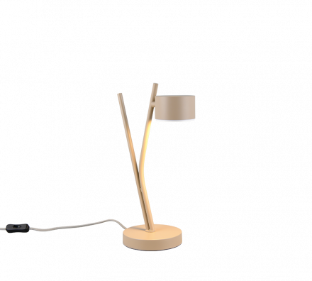 Trio Lighting Επιτραπέζιο Φωτιστικό 1xGX53 CODA Μπεζ
