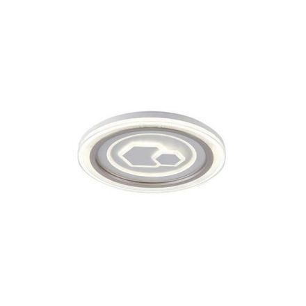 Πλαφονιέρα LED 60W 5100Lm Φ50 3CCT 3000-4000-6500K 490x50mm Λευκό MOTIVO