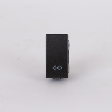 Διακοπτης 1 Modules Μεσαιος A/R Μαυρο