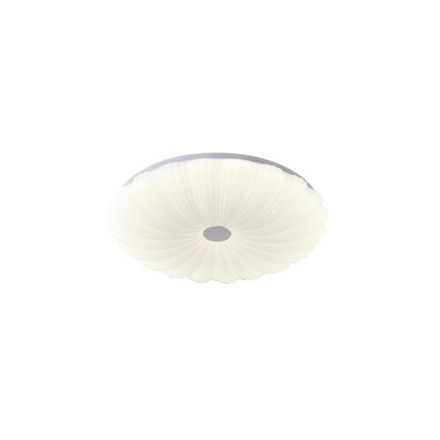 Πλαφονιέρα Πλαστική LED 60W 4680Lm 3CCT 3000-4000-6500K Φ480x75mm Λευκό MOTIVO
